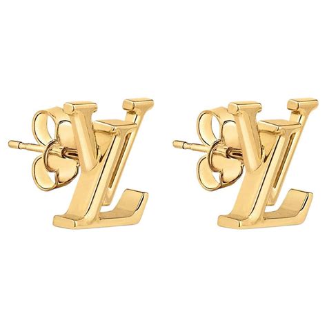 lv silver earrings|faux louis vuitton earrings.